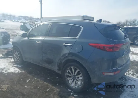 2017 Kia Sportage Ex z USA, uszkodzony, nr VIN KNDPNCAC6H7241736